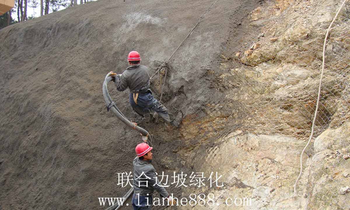 湖北随州温泉边坡防护工程